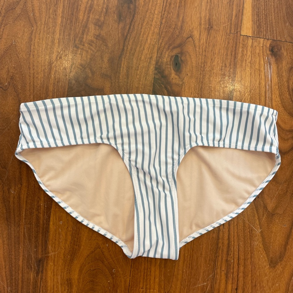 Albion Striped Swimsuit Bottoms
